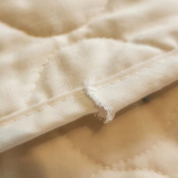 Cottagecore embroidered baby blanket mushroom cat dog flowers - Picture 9 of 12